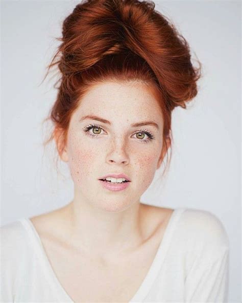 Red Freckles Redheads Freckles Stunning Redhead Red Hair Woman