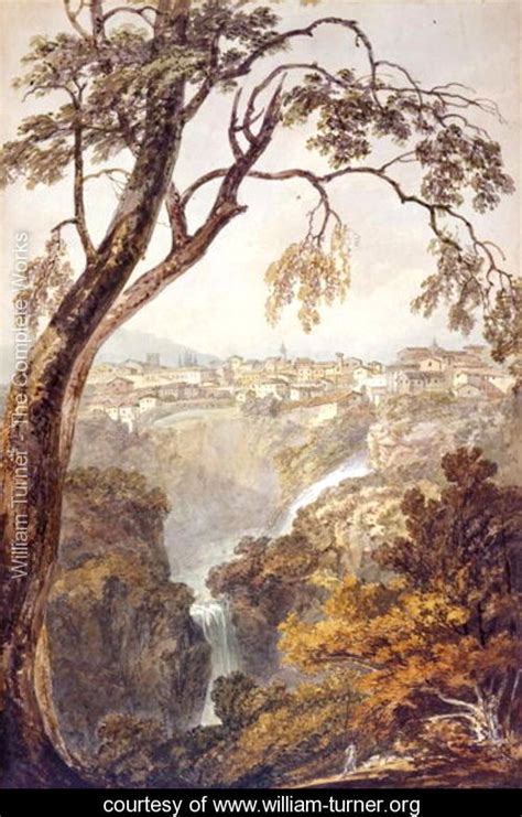 The Falls At Tivoli Joseph Mallord William Turner William