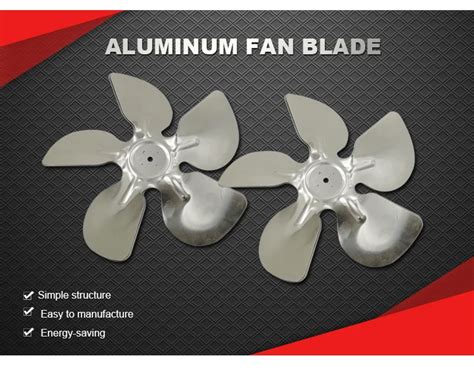Oem Odm Custom Metal Aluminium Fan Blade 200mm For 5w Fan Motor Buy