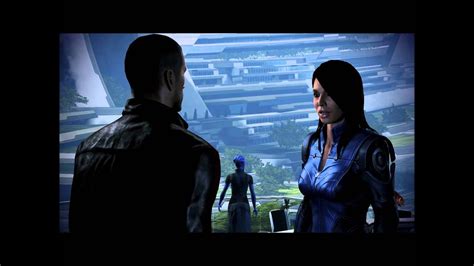 Mass Effect 3 Shepard And Ashley Romace 16b Crappy Commander Turning Ash Down Youtube