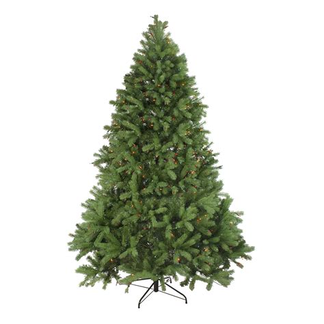 75 Pre Lit Noble Fir Full Artificial Christmas Tree Multi Color