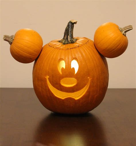 Easy Disney Pumpkin Carving Stencils
