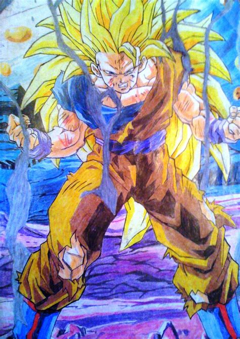 Super Saiyan 3 Goku By Heroartist20 On Deviantart