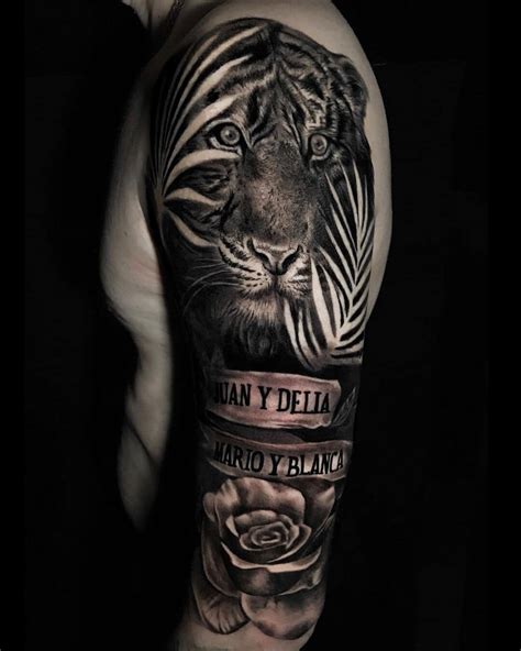 Descobrir 78 Imagem Tiger Tattoo Background Vn