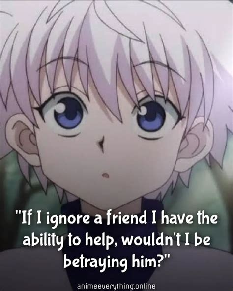 Awesome Quotes From Hunter X Hunter Anime Everything Online