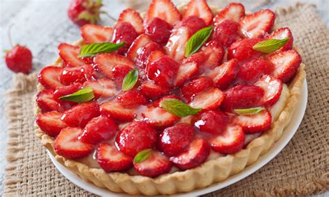 Tarte aux fraises