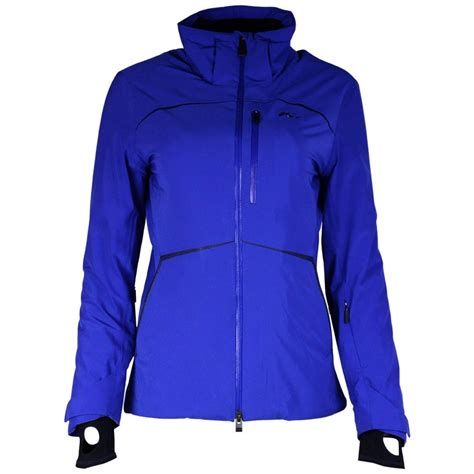 Kjus Blue Ski Jacket W Removable Hood Sz Xs For Sale At 1stdibs
