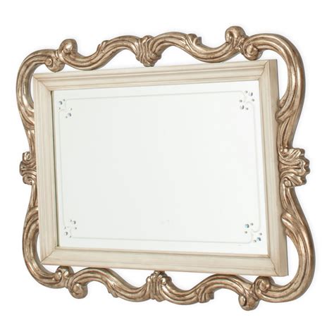 Wall Mirror Platine De Royale Champagne Collection By Michael Amini