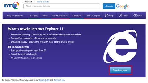 Downloading Internet Explorer 11 Fasrtrue