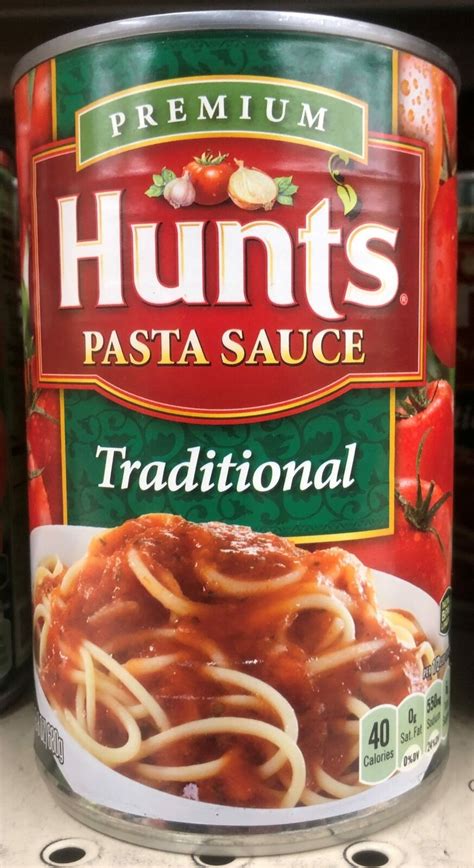 3 Cans Hunts Traditional Spaghetti Pasta Sauce 100 Natural Tomato 24