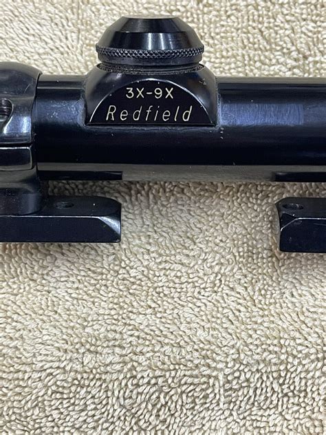 Vintage Redfield Accu Range 3x9 1” Widefield Scope With Mounts Ebay