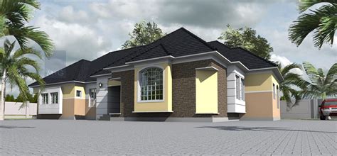 A four bedroom dormer bungalow with a striking cathedral ceiling to the kitchen / diner, and an expansive floor plan. Contemporary Nigerian Residential Architecture: 4 bedroom ...