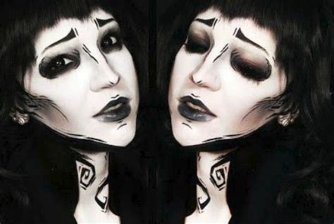 Check Out These Tim Burton Inspired Makeup Tutorials