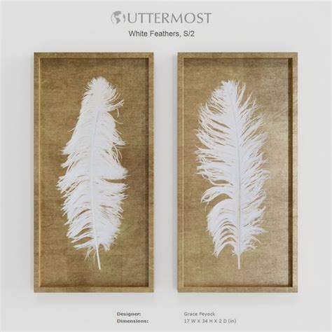 We did not find results for: Uttermost White Feathers Gold Shadow Box S2 | 3D model | 그림