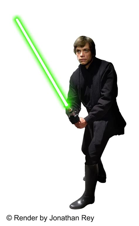 Luke Skywalker Jedi Render Png By Jonathanrey On Deviantart Luke