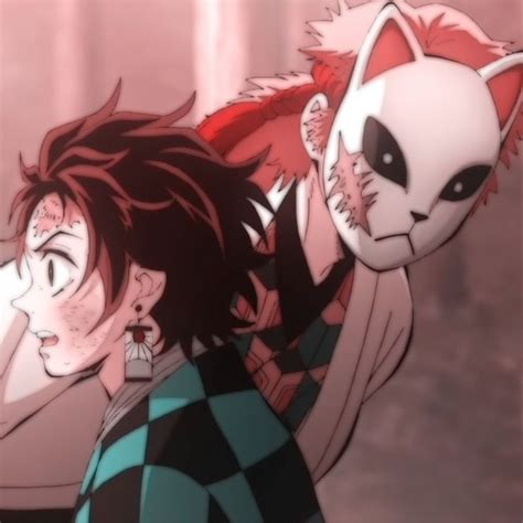 Tanjiro And Sabito Anime Anime Icons Demon