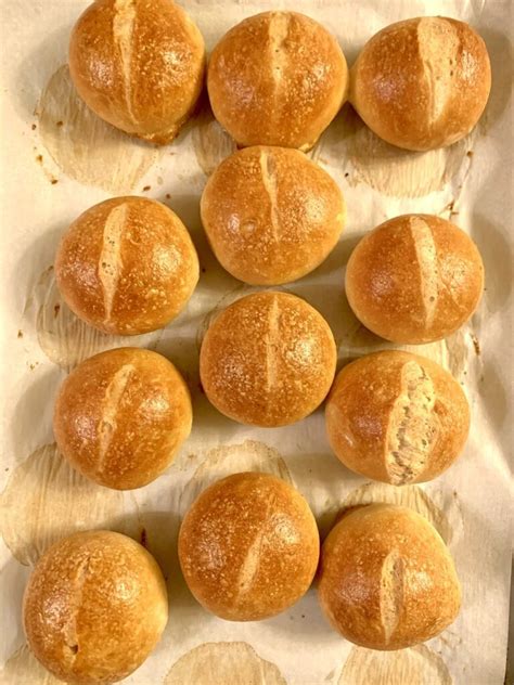 crusty golden rolls european style fab food flavors