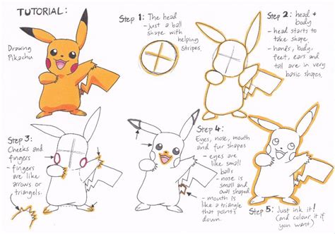 Pikachu Tutorial By Innudoggy On Deviantart