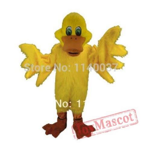 yellow duck mascot costume for adult