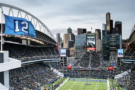 The seahawks schedule is typically released in april. Twelfth Man Flag Seattle Seahawks Stadium Game Photograph ...