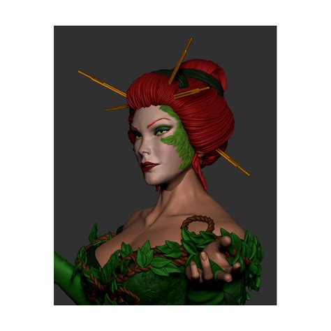 Poison Ivy Stl 3d Print Files
