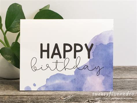 Check spelling or type a new query. Watercolor Print Happy Birthday Cards, Minimalist Birthday Card Pack, Blank Happy Birthday Cards Set