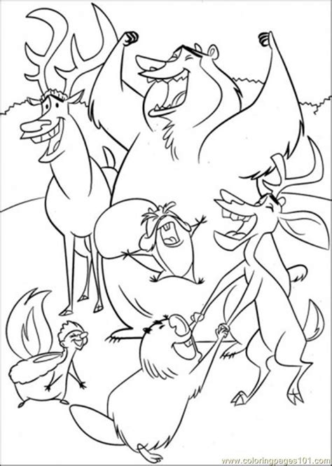 Open Season Coloring Pages For Kids Printable Free Ca