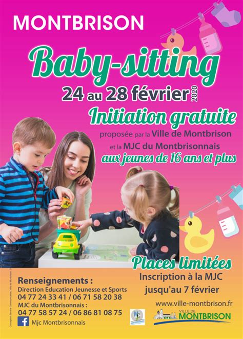 Baby Sitting Affiche 2020 Mjc Du Montbrisonnais