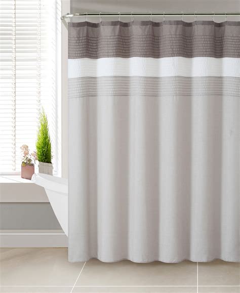 Colormate Regan Shower Curtain Taupe Home Bed And Bath Bath