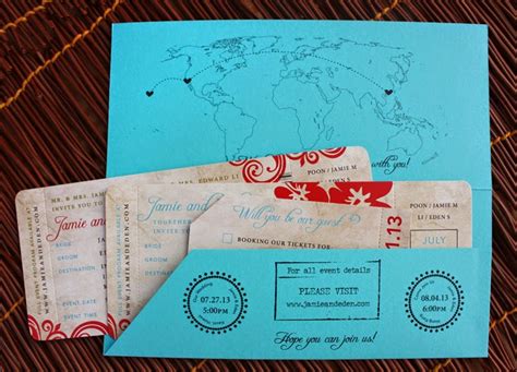 Diy airplane ticket invitations fab fatale today i m offering up the airplane ticket invitations able template that i used for my own beach wedding i hope you enjoy this free printable plane ticket invitation template free invites plane ticket invitation template free plane ticket invitation template free visit discover ideas about planes party. Interesting save the date cards - Sonal J. Shah Event ...