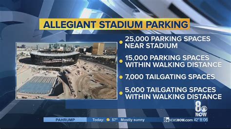 Allegiant Stadium Releases Parking Plan Youtube