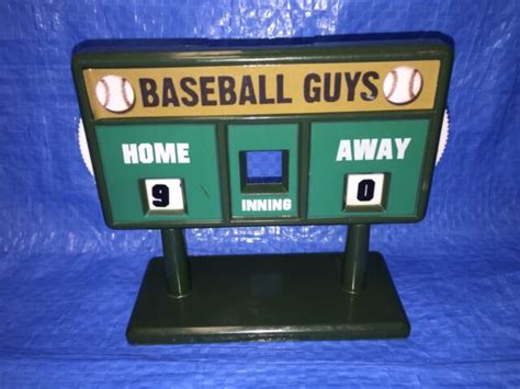 Miniature Baseball Field Scoreboard For Baseball Action Figures Ebay
