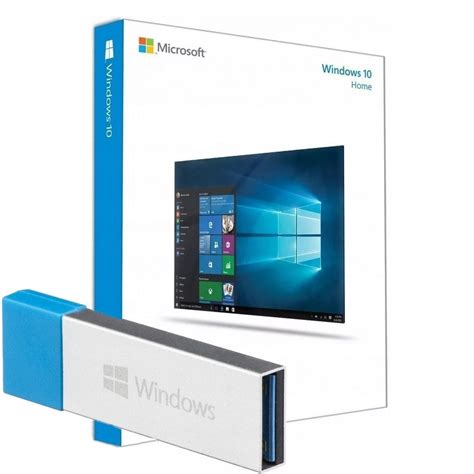 Microsoft Windows Home 10 3264 Bit Box Usb Pl 7758775648 Oficjalne