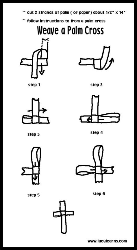 Learn to make a palm leaf cross. How to Make a Cross Out of Your Palm in 6 Easy Steps