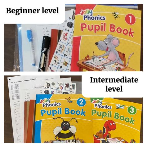 Jolly Phonics Pupil Book And Learning Materials Shopee Malaysia