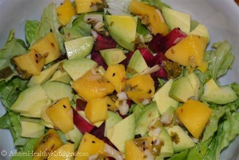So, this is the story behind making this simple chutney. Beet and Avocado Salad with Fermented Mango Chutney http ...