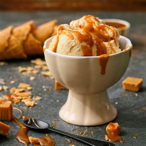 Cupcakes Couscous Salted Caramel Toffee Chunk Ice Cream