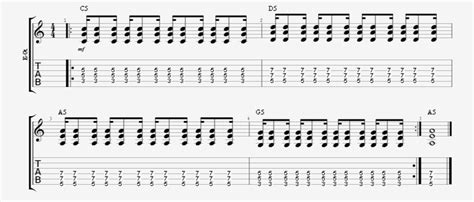 16th Note 8th Note 16th Note Guitar Strumming Pattern