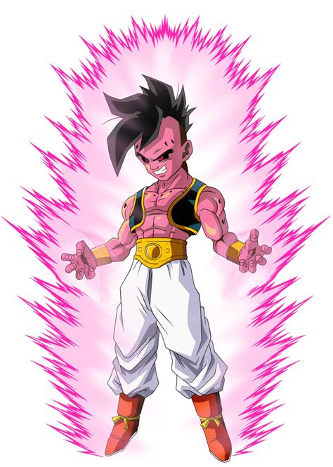 The peaceful world saga1, also known as the end of 'z' saga, is the epilogue saga of dragon ball z, taking place ten years after the end of the kid buu saga. Majin Uub by zswasd on DeviantArt