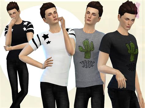 Male Old School Hit T Shirts The Sims 4 Catalog