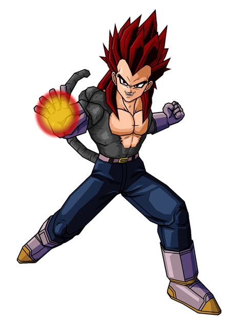 Ssj4 vegeta got smacked around a bit, lost ki using ki attacks. Image - Evil vegeta ssj4 by db own universe arts-d3avn9d ...