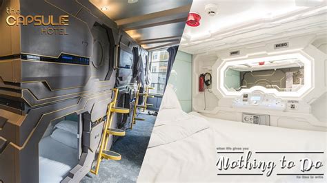 Capsule hotels provide their guests with private, enclosed beds. FUTURISTIC CAPSULE HOTEL EXPERIENCE - YouTube
