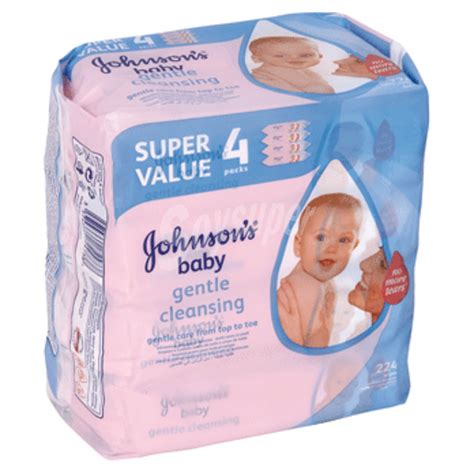 Johnsons Baby Toallitas Bebé Paquete Pack 4 Envase 224 Ud Paquete Pack 4