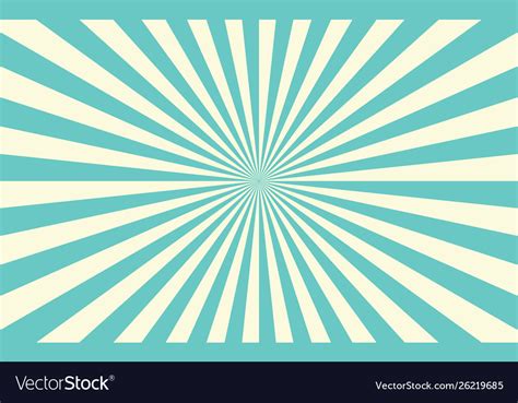 Sun Rays Retro Sunburst Background Royalty Free Vector Image