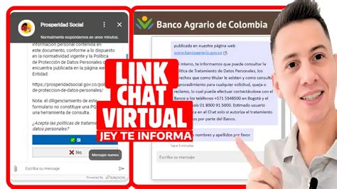 Link Actualizado Del Chat Virtual Del Banco Agrario Y Prosperidad