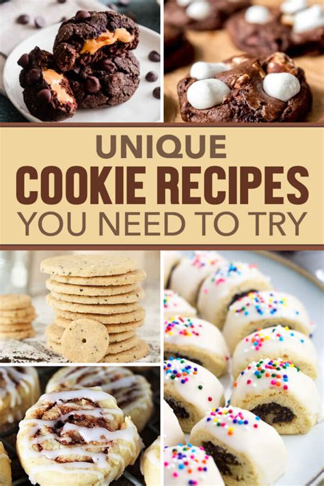Unique Cookie Recipes Fat Dad Foodie