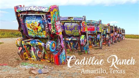 Cadillac Ranch Fun On Route 66 Amarillo Texas Youtube