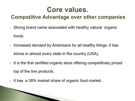🐈 Whole Foods Core Values How Whole Foods Market Lives Its Values