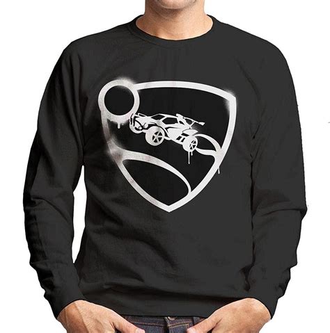 Rocket League Spray Painted Logo Mens Sweatshirt Uk Clothing