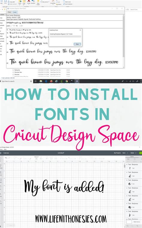Adding Fonts To Cricut Design Space Hot Sex Picture
